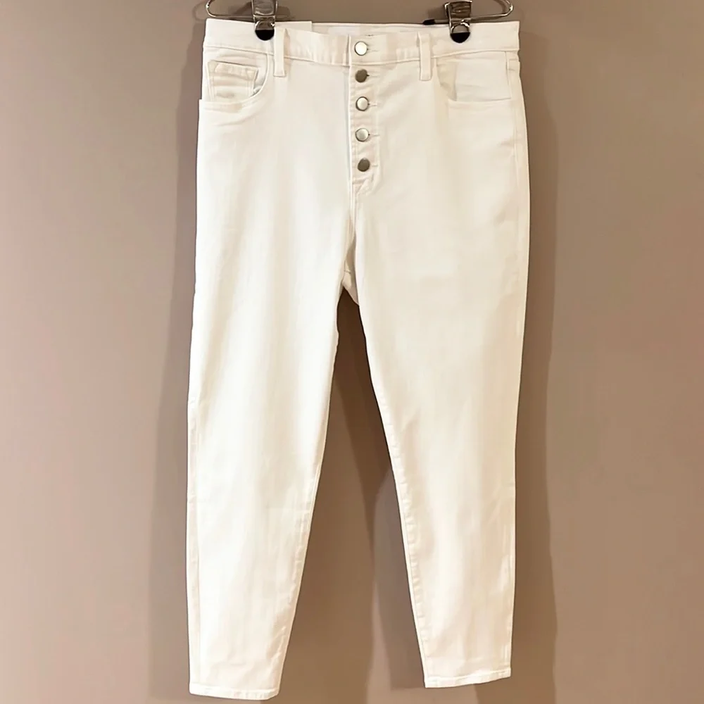 J Brand High-Rise Crop Skinny Jeans - Picture 3 of 9